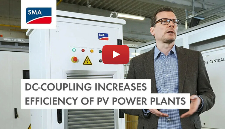 DC-Coupling increases efficiency of PV Power Plants