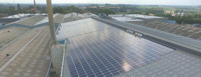 比利时砖制造公司1MW太阳能电站